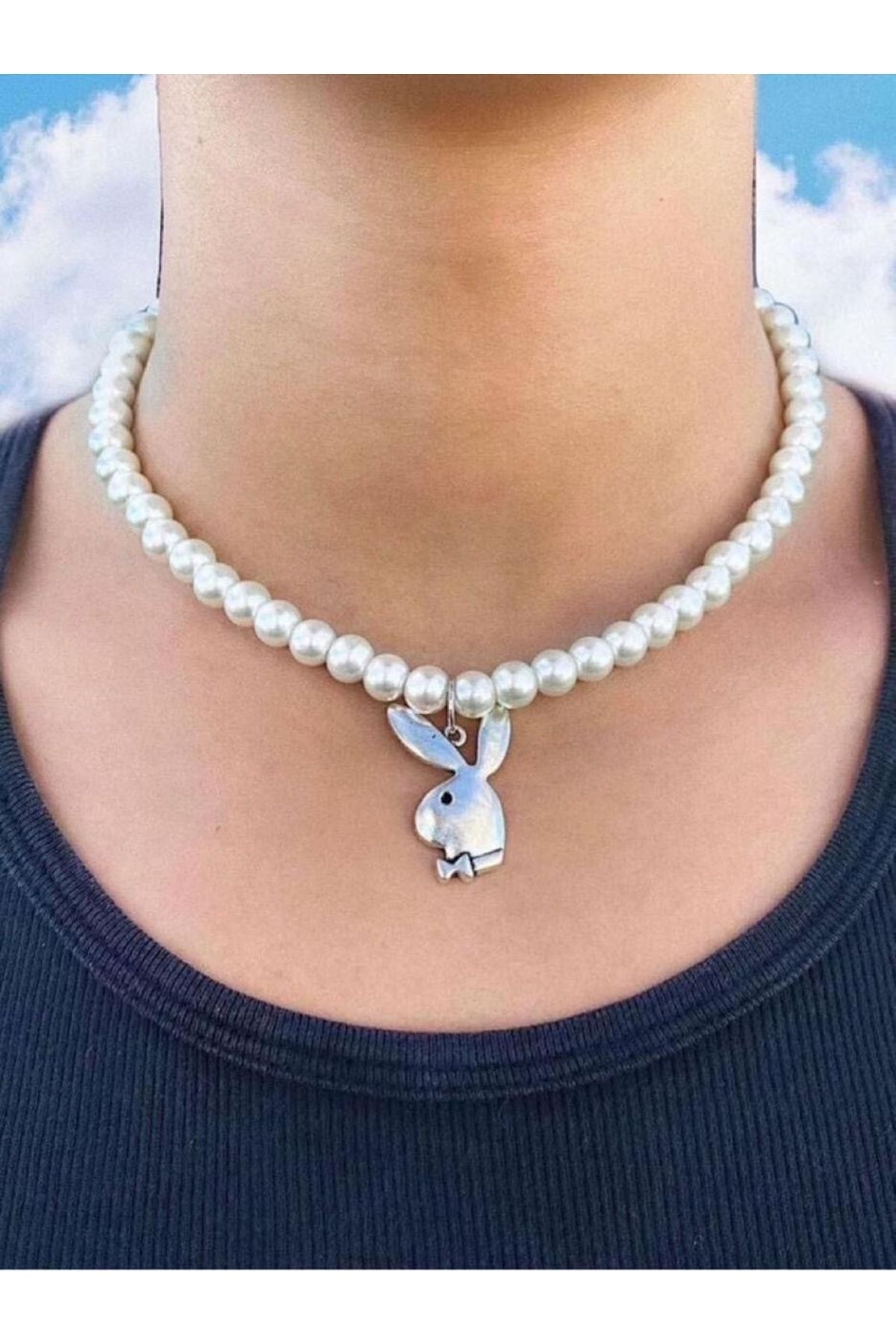Playboy bunny outlet choker necklace
