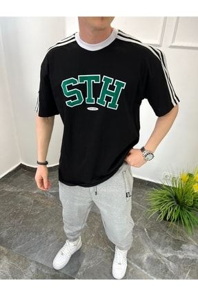 Sth Siyah Tshirt P-001562