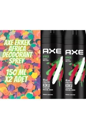 Africa Erkek Deodorant Sprey 150 Ml X2 Adet 00449