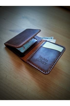 Trifold Wallet.3 Katlı Hakiki Cüzdan .3.fold.wallet.