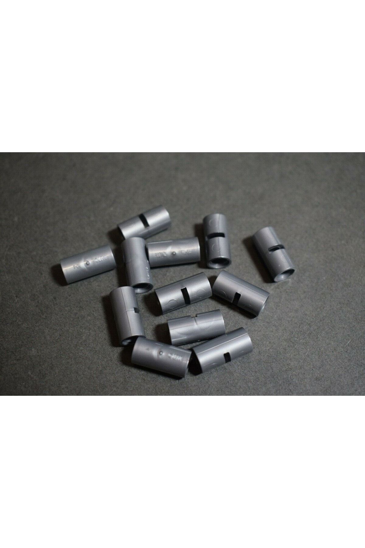 LEGO-Original Technic Moc Custom Pin Connector Round 2l Silver 2 Pieces to Send 1