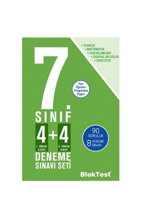 2021 7.sınıf Bloktest Deneme Sınavı Seti (4 4) Tudem Yayın Grubu UMTDM7BLK06
