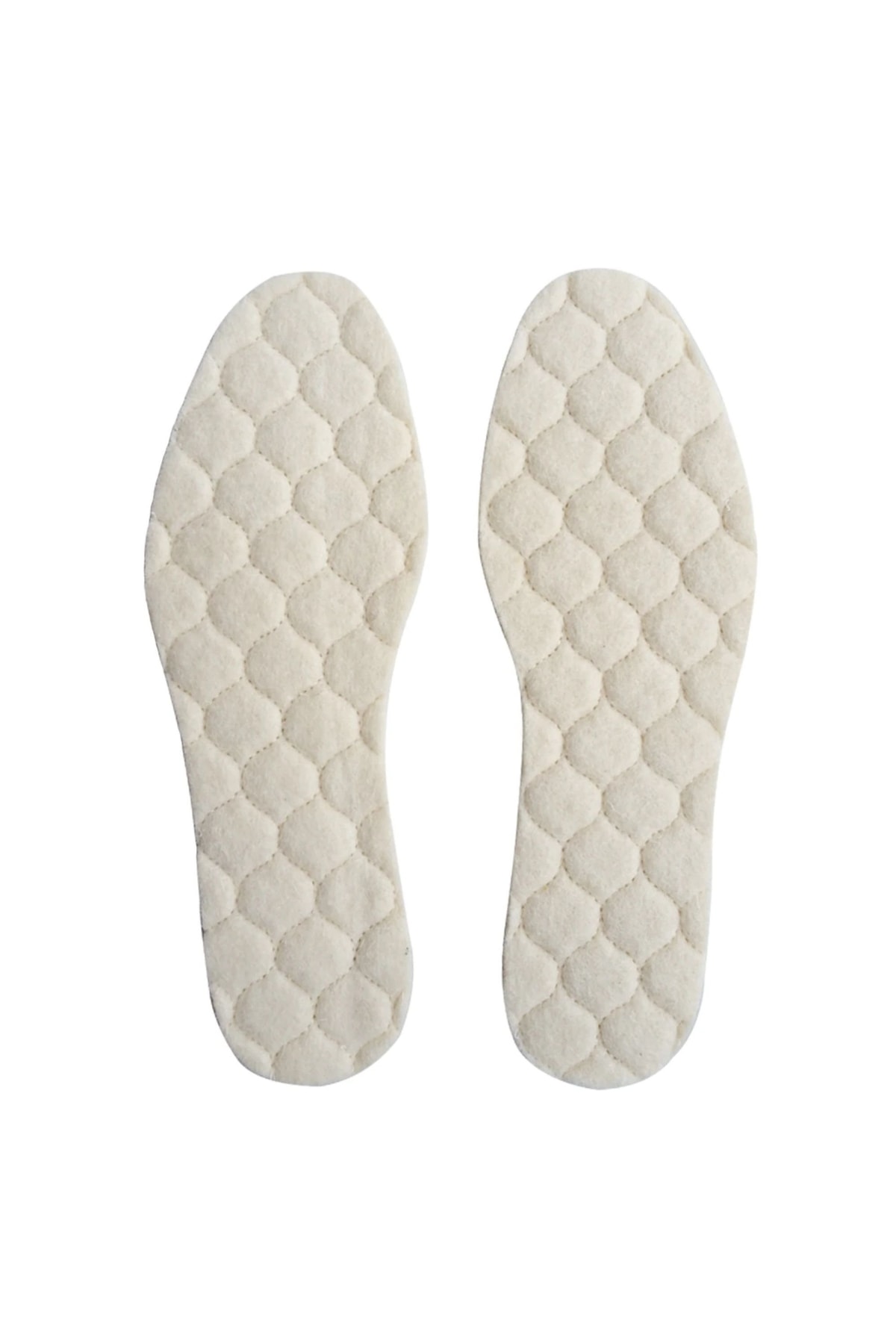 Foottab Kışlık Yün Keçe Ayakkabı Iç Tabanlığı Alüminyum Folyo Isı Yalıtımlı,1 Çift, No: 35-45