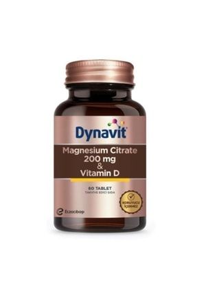 Magnesium Citrate 200 mg & Vitamin D 60 Tablet 6013744