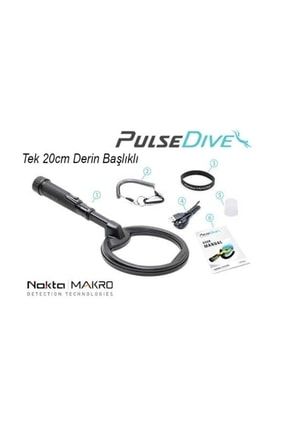 Pulsedive Scuba Tek 20 Cm Başlıklı Dedektör Siyah Renk Resmi Bayi mega-11