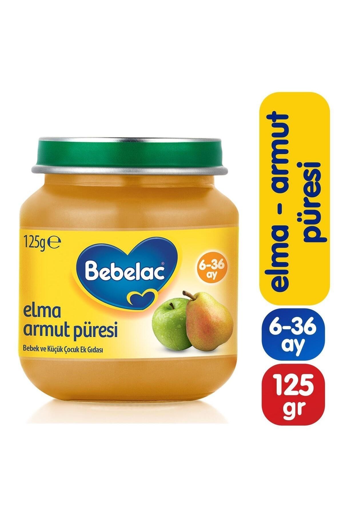 Bebelac Elma Armut Püresi Kavanoz Maması 125gr