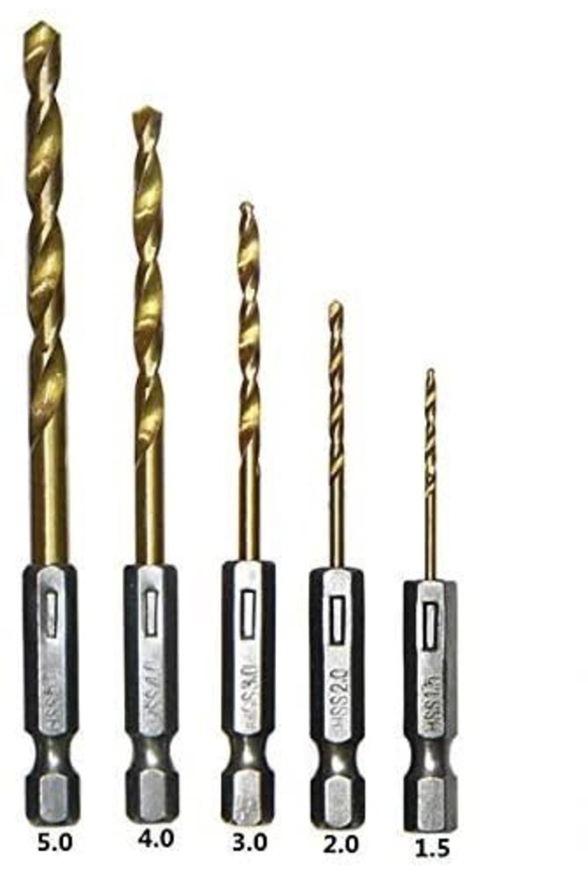 Neler Geldi Neler Şarjlı Matkap Ucu Şarjlı Tornavida Ucu 5 Parça Set Vidalama Matkap Uc Seti