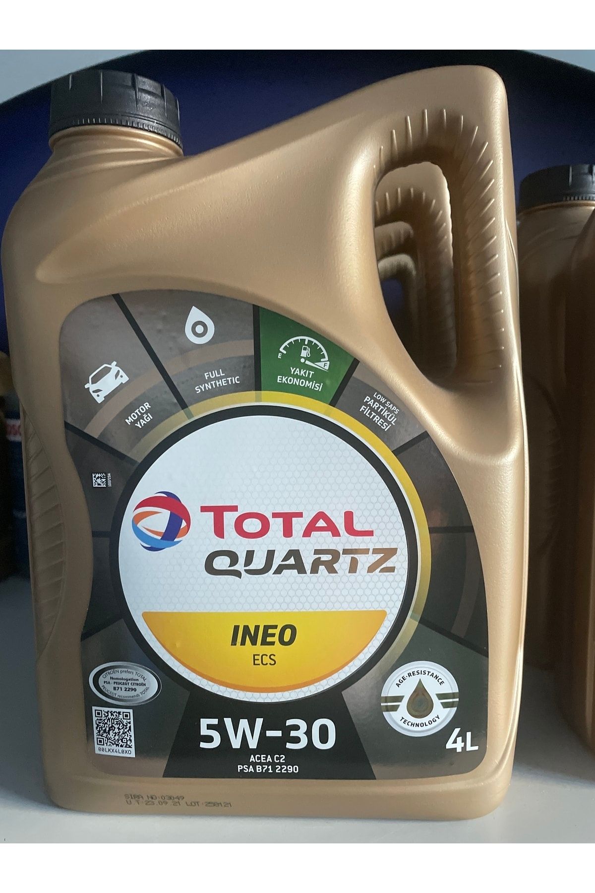 Total Quartz Ineo Ecs 5W30 Motor Yağı 1 Lt Fiyatı