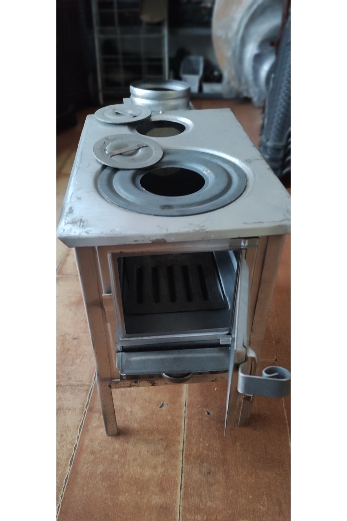 Güneş Sac Kamp Sobası