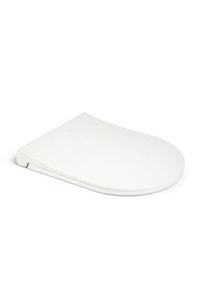 Yavaş Kapanan Duroplast Slim Beyaz Tuvalet Kapağı Avva - Brilla - Garcia Uyumlu LUCCO1002