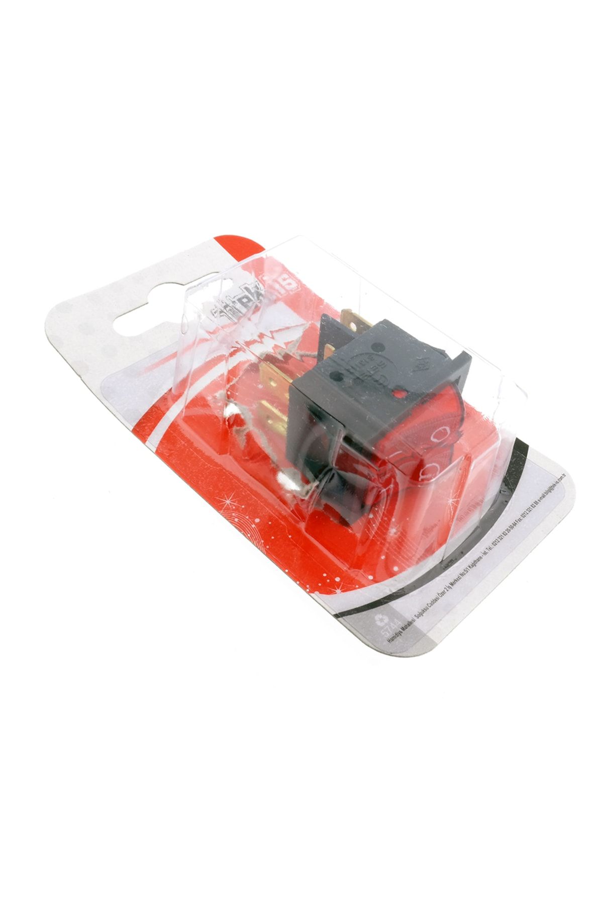 Tek-İş-Illuminated Dual Switch On Off 2-Piece Device Switch 3