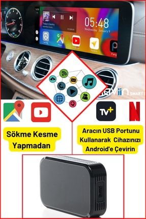 Üniversal Carplay Uyumlu Multimedya Smartbox Tr SMRTBOX2