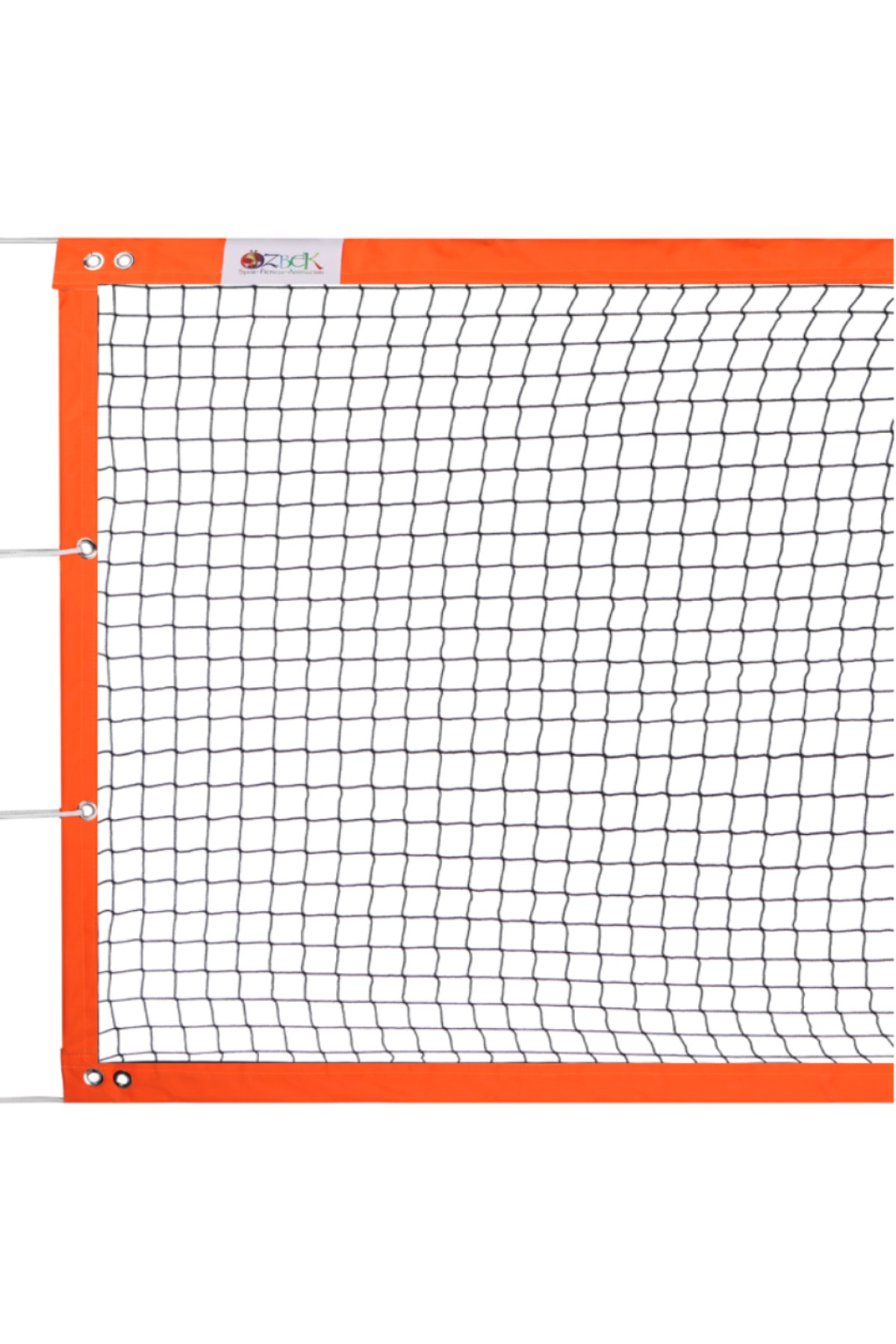 70cm * 8.00mt - Mini Tennis Net - Volleyball - Foot Tennis Net - Professional Orange