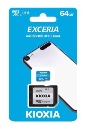 64 gb Exceria Micro Sdhc Uhs-1 C10 100 mb/sn Hafıza Kartı LMEX1L064GG2