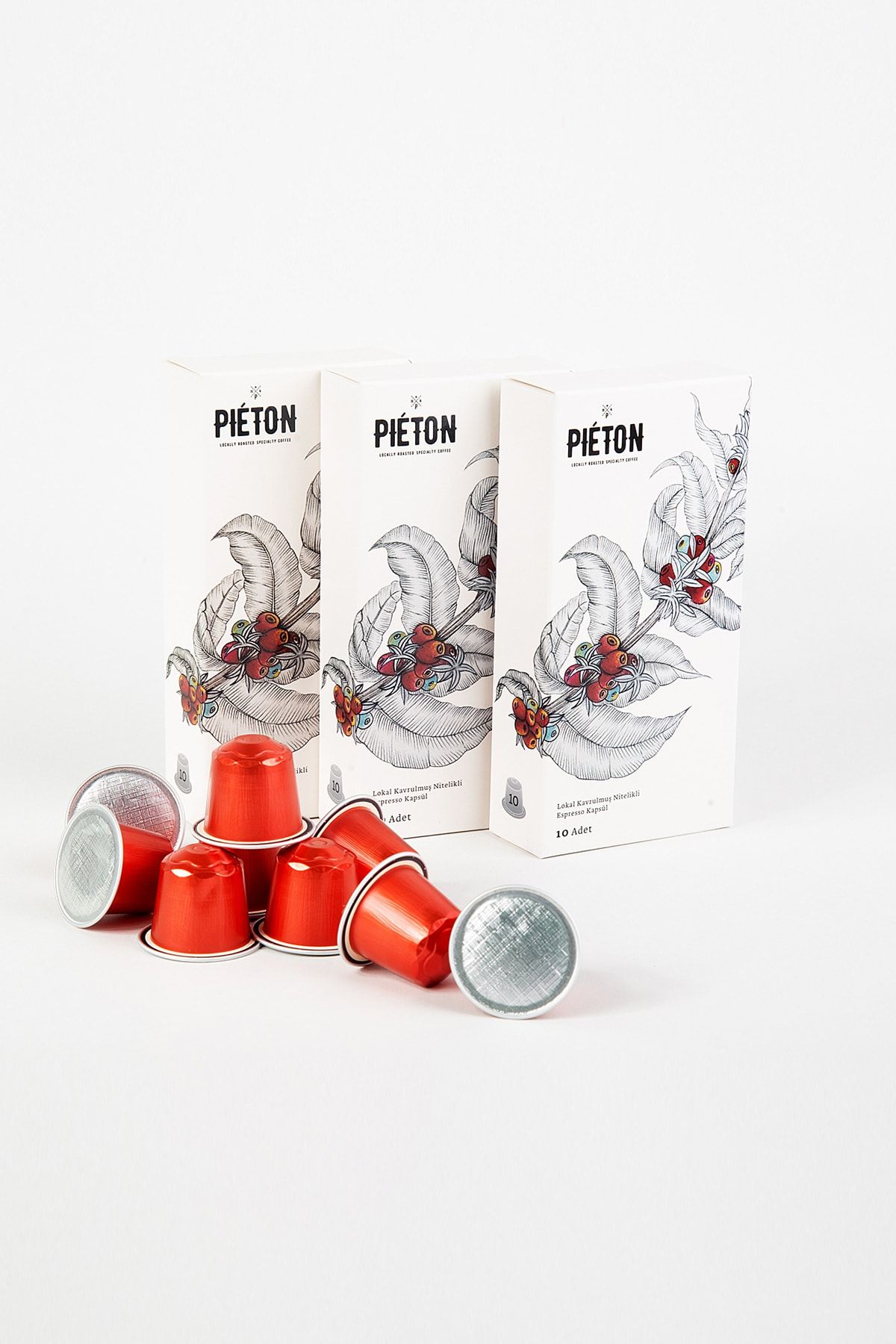 Nespresso Uyumlu Alüminyum Kapsül Kahve Seti 3x10 Toplam 30 Adet