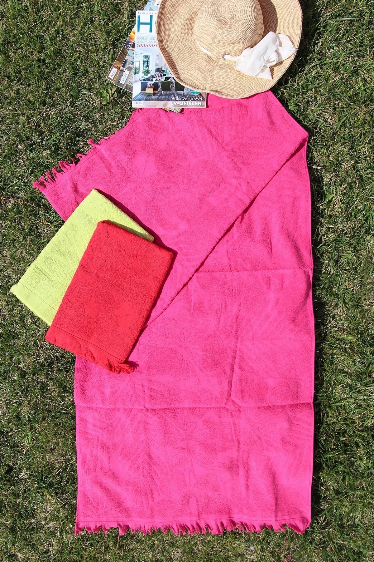 100% Cotton Jacquard 70x150 Beach Towel