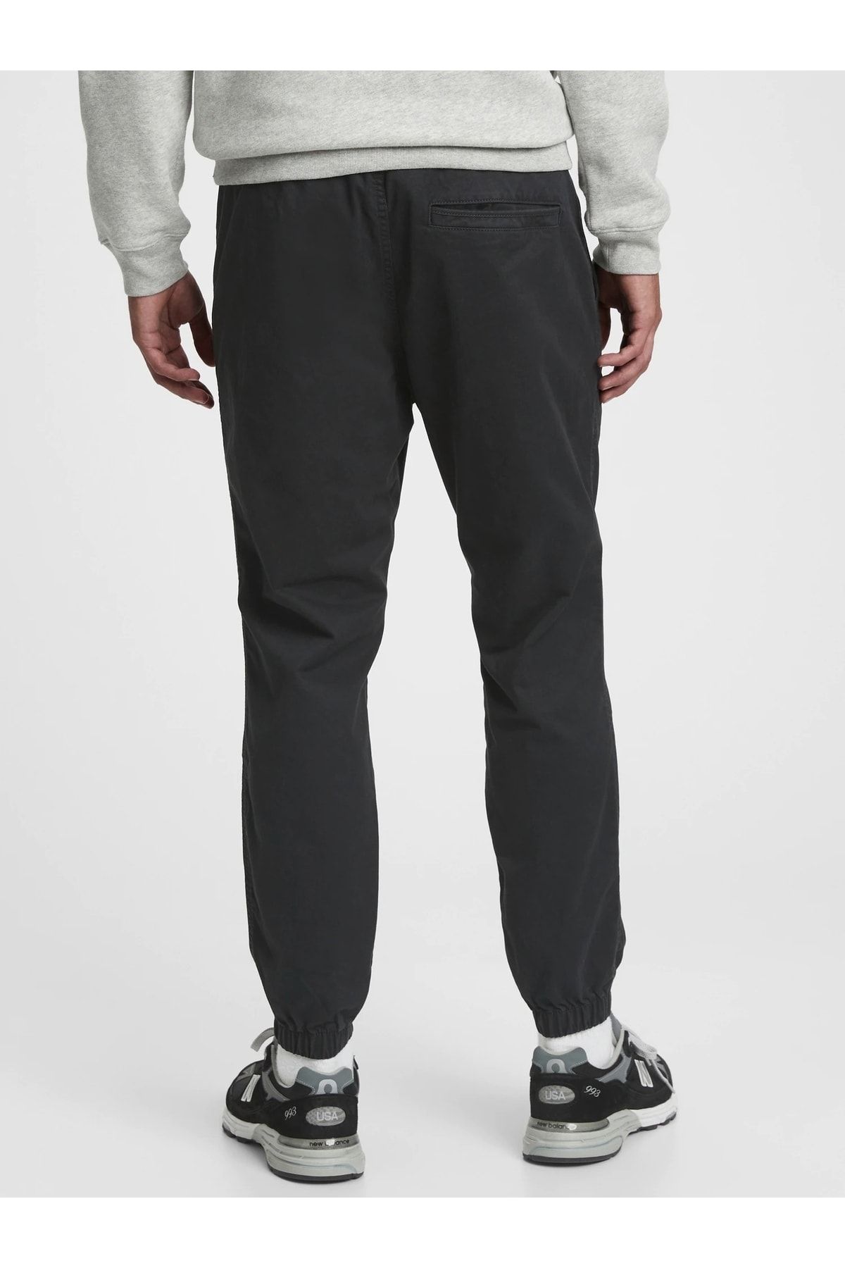 GAP Erkek Koyu Yeşil Flex Essential Washwell™ Jogger Pantolon AN8936