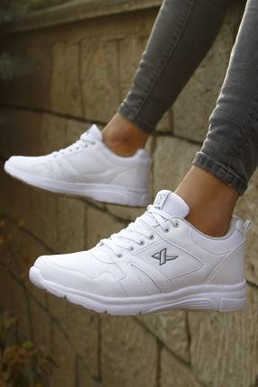 Unisex Beyaz Rahat Hafif Günlük Spor Yürüyüş Sneaker Ayakkabı ark1012