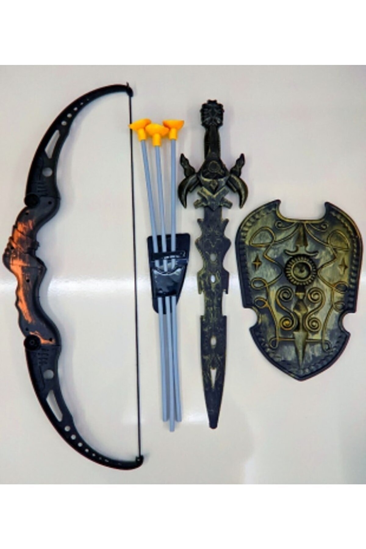 Arrow Bow Sword Shield 4 Pieces Large