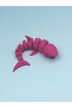 3d Hareketli Köpek Balığı Figürlü Oyuncak -pembe MDA-3DP-053-Pembe