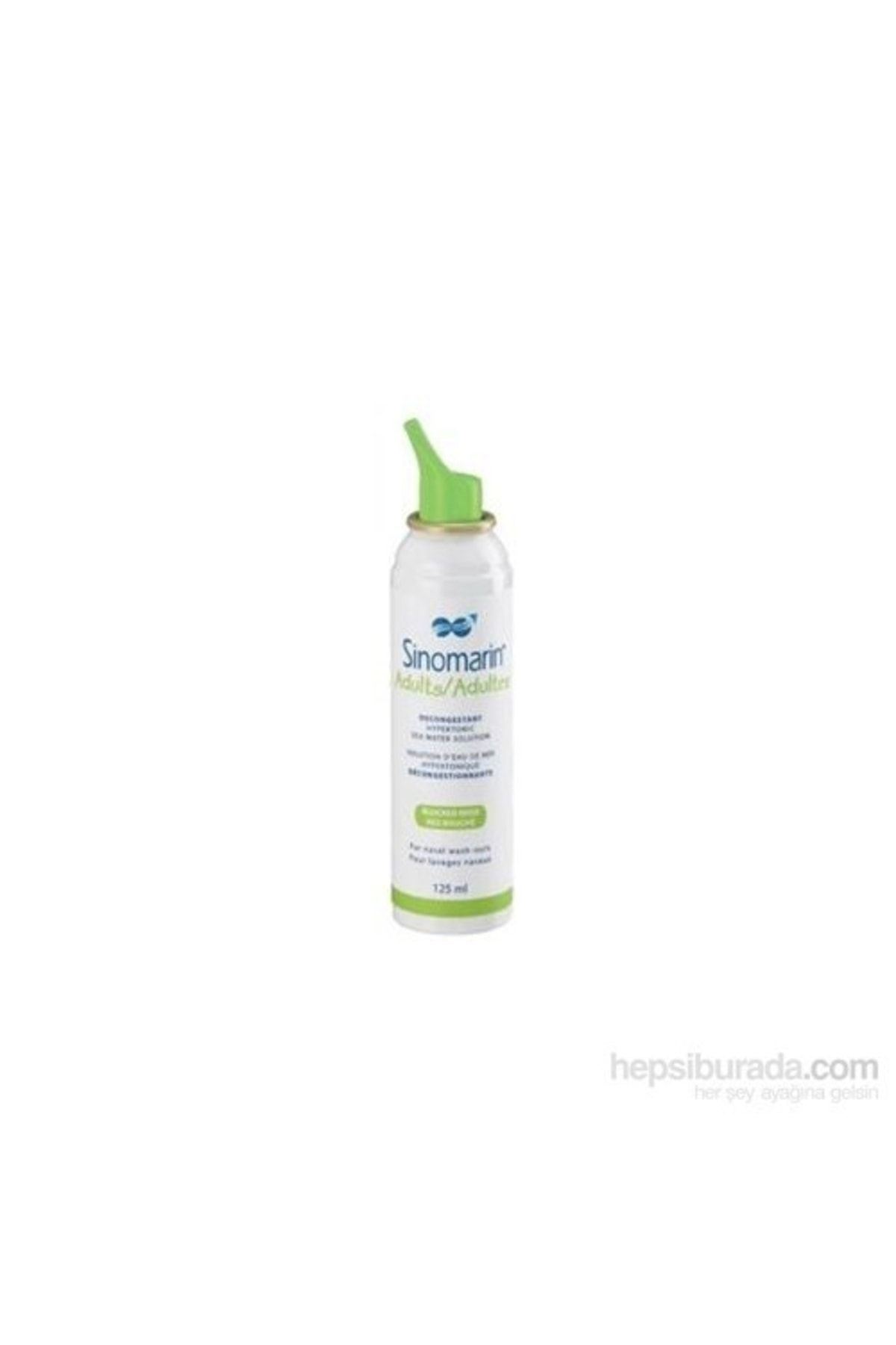 Sinomarin Adults Yetişkinler Için Hipertonik Deniz Suyu 125 Ml