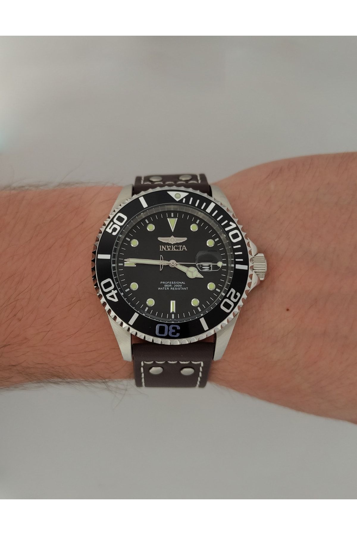 Invicta Watch Black Black Trendyol