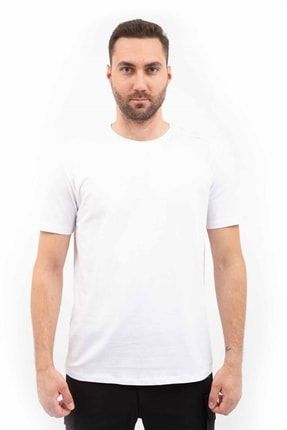 Outdoor T-shirt Günlük Pamuklu Basic Erkek Kısa Kollu Tişört Terletmez Sıfır Yaka Basetı03 BASETI-03