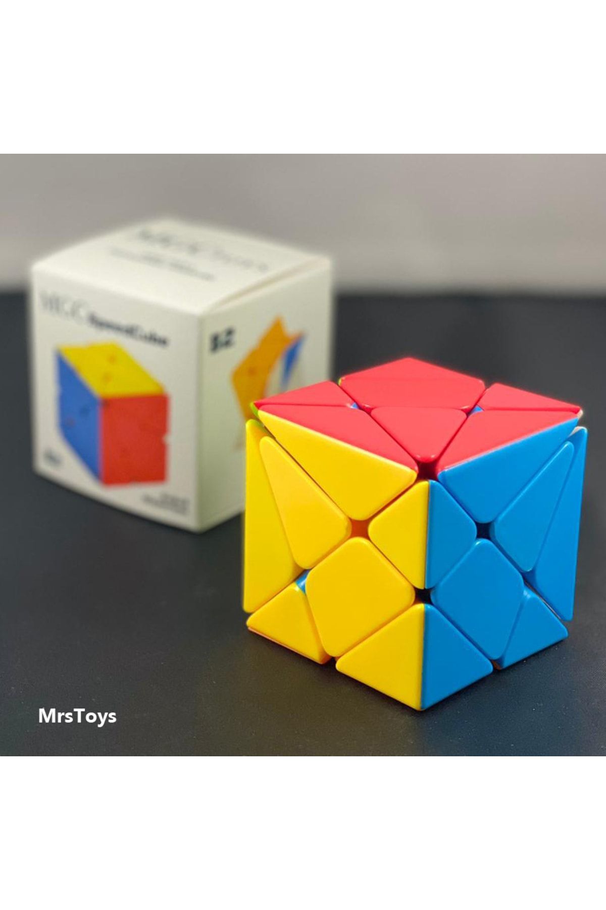 MRSTOYS-Mgc B2 Axis Cube 3x3 Intelligence Patience Cube Intellect Cube Magic Cube 3