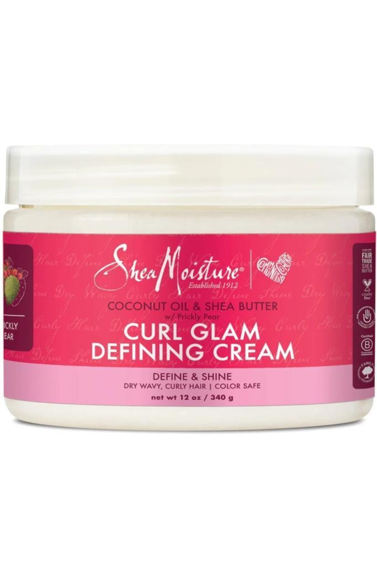 Shea Moisture Curl Glam Bukle Belirginleştirici Durulanmayan Saç Kremi
