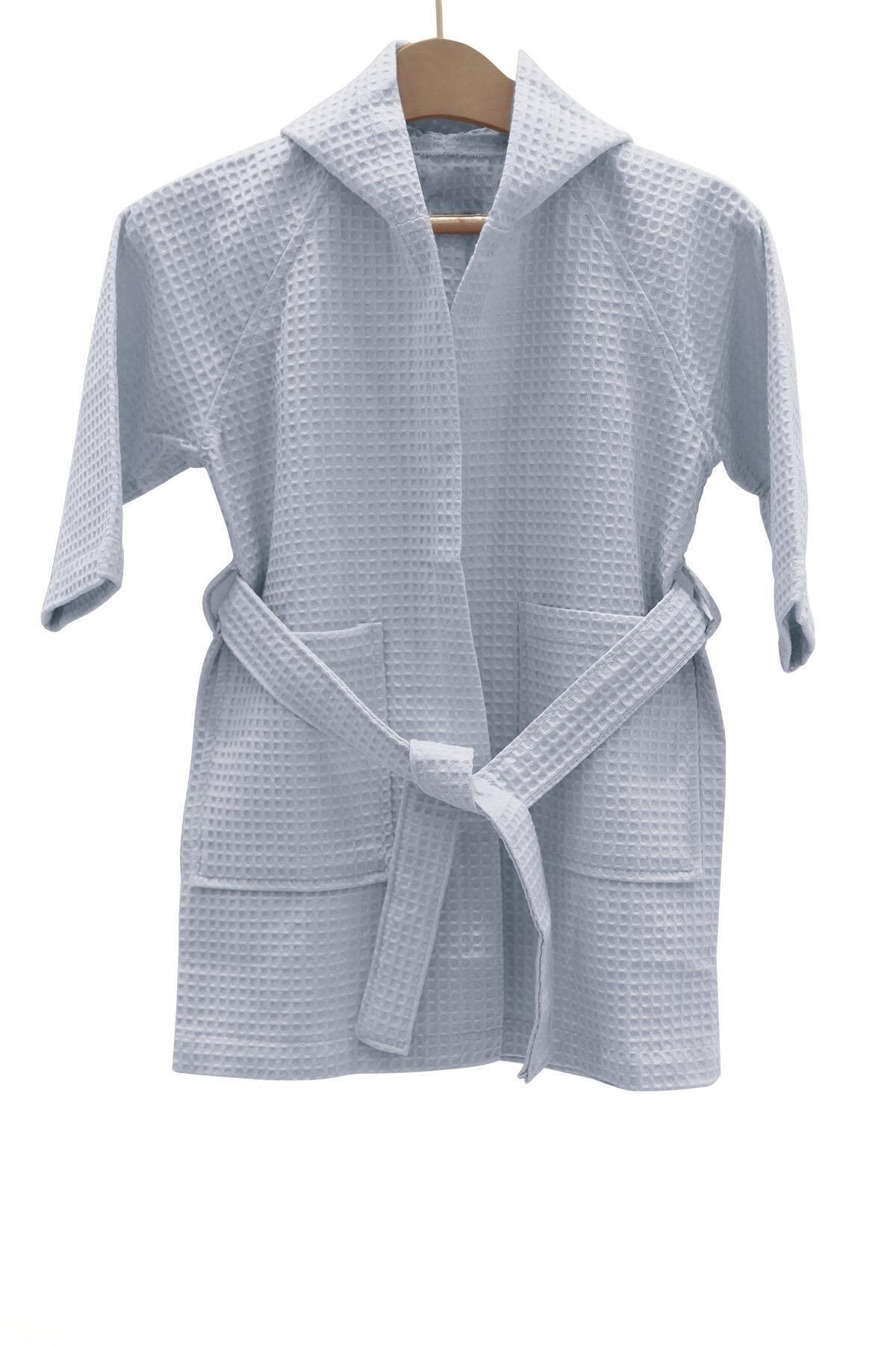100% Cotton Hooded Quilting Children's Bathrobe