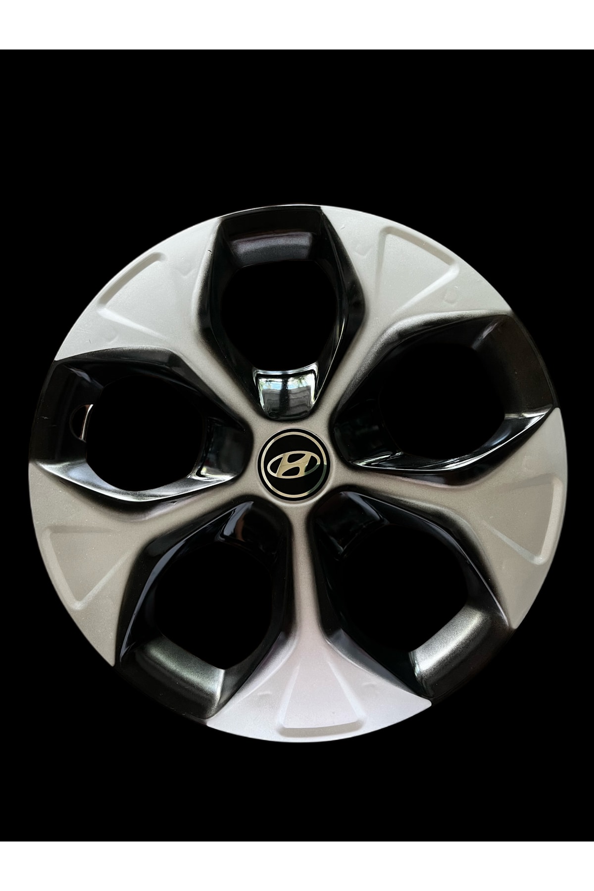 Safran Hyundaı Logolu 14’ınc 4’lü Siyah Gri Jant Kapağı