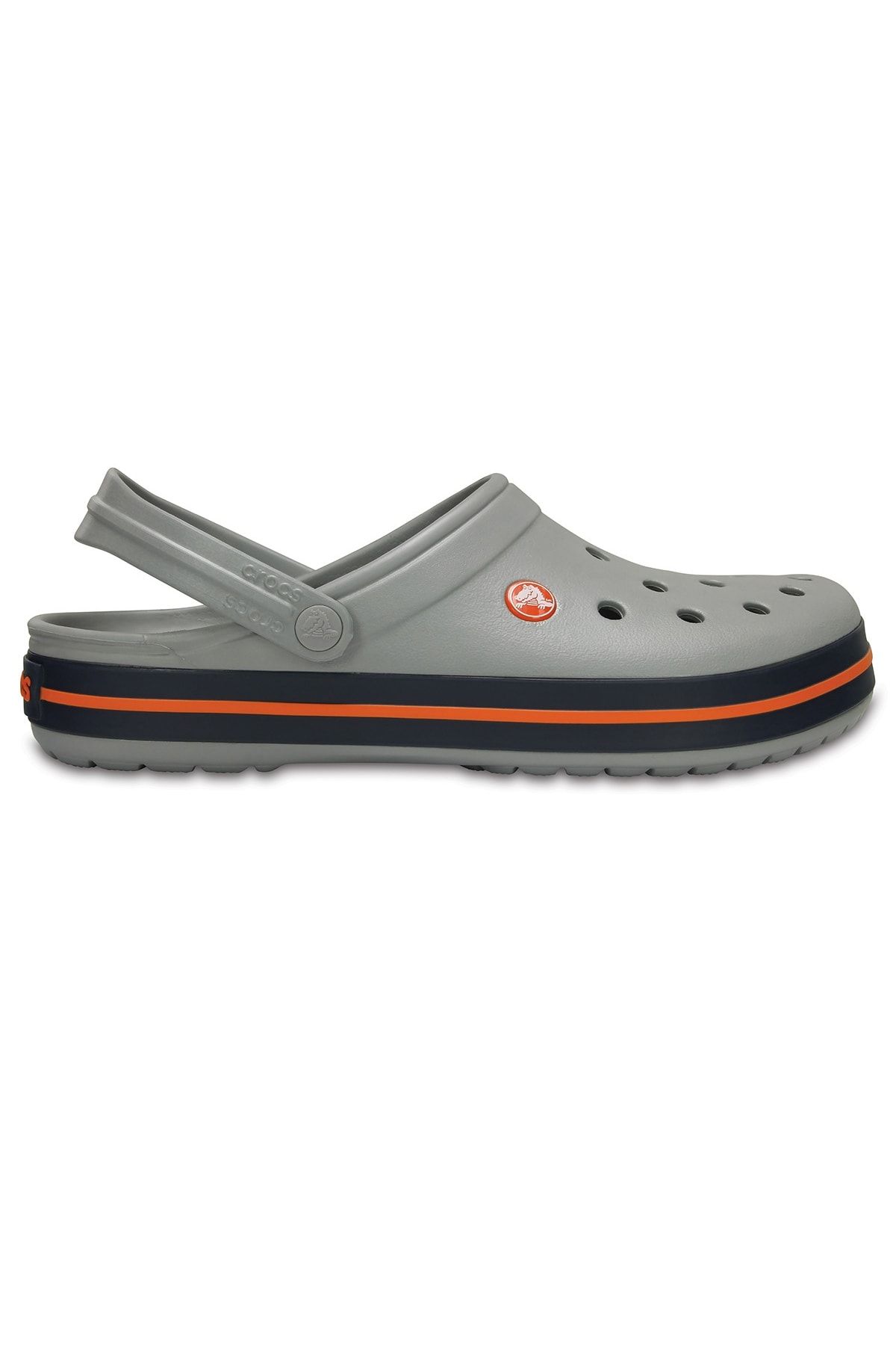 Crocs Crocband Terlik Sandalet Açık Gri / Lacivert