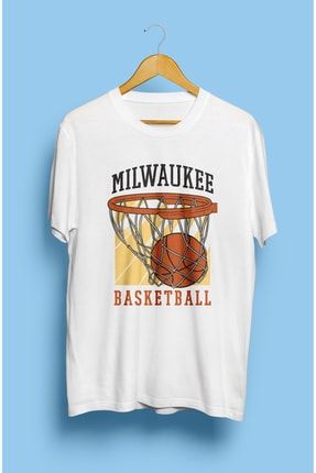 Pota Sayı Basketbol Top Oyun Oyuncu Spor Tasarım Baskılı Unisex Tişört YQYQ2242T