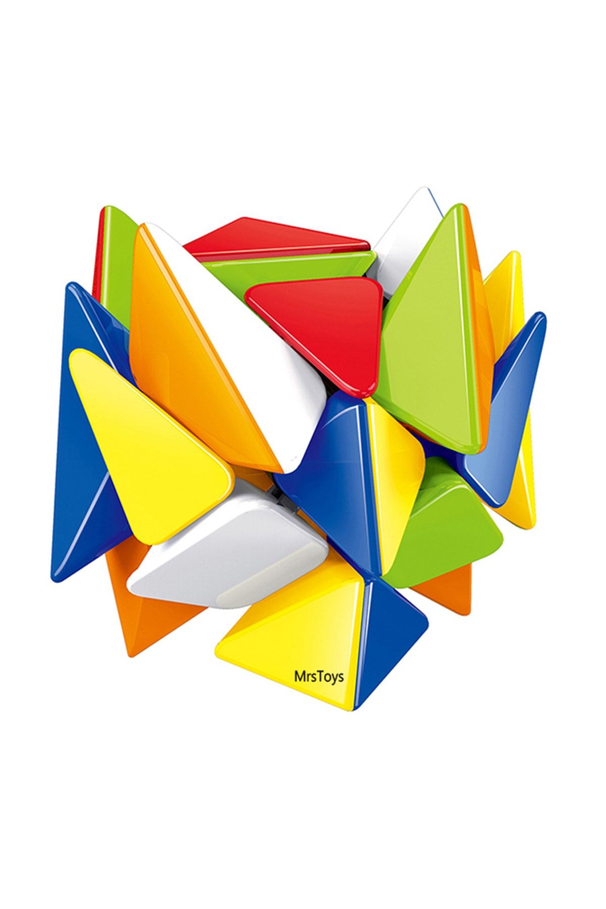MRSTOYS-Mgc B2 Axis Cube 3x3 Intelligence Patience Cube Intellect Cube Magic Cube 7