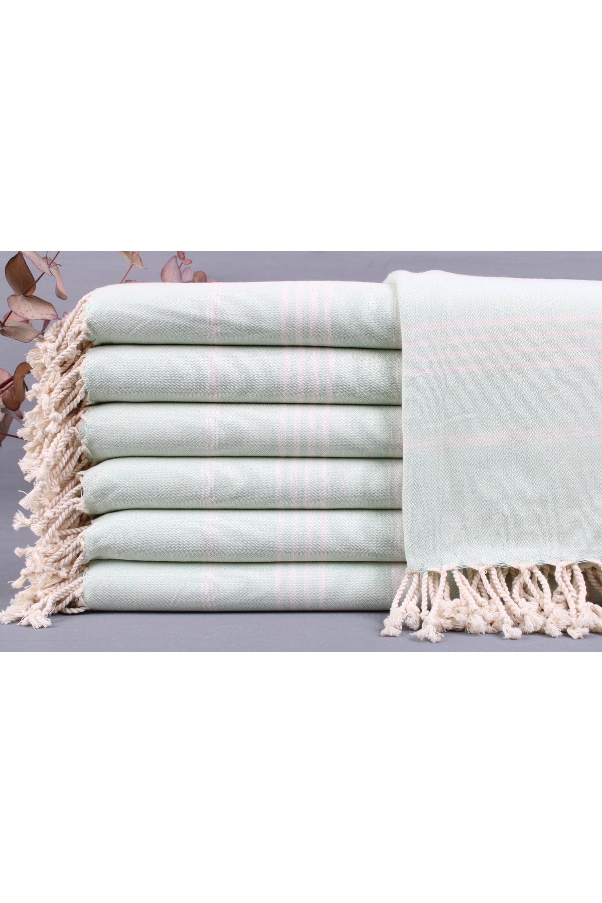 Peshtemal Mint 100x170 Cm Cotton Peshtemal