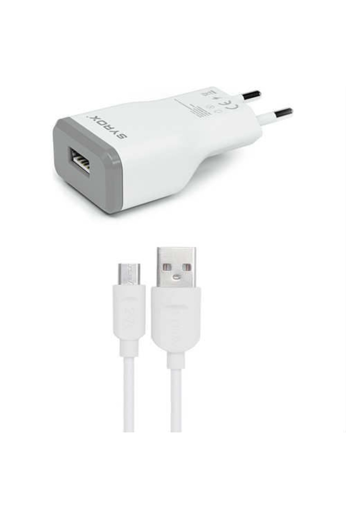 Eu-39-samsung Galaxy Grand Prime+ (plus) Uyumlu Mikro Usb Girişli 2.0 Amper Şarj Aleti+kablo - J15 2