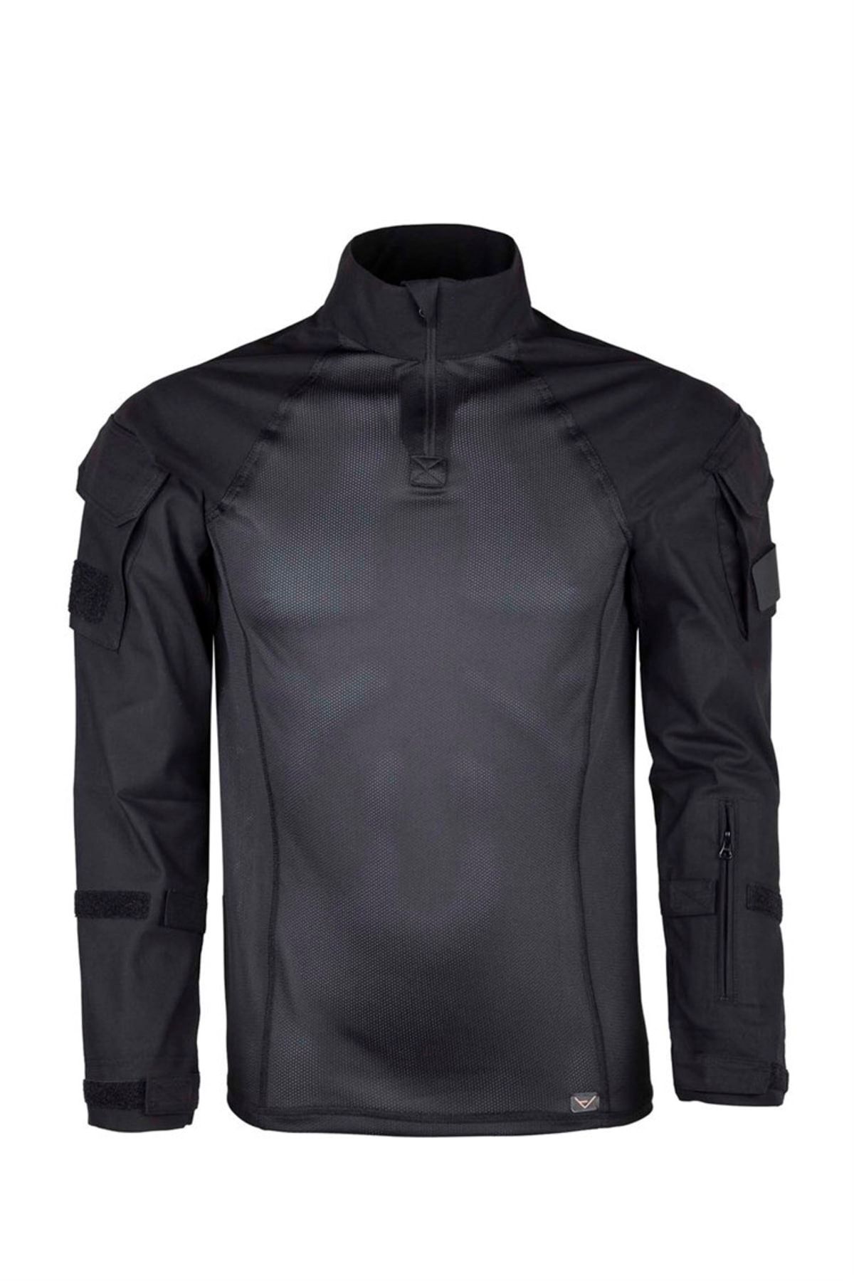VAV WEAR Tricou De Camuflaj Pentru Bărbați - Militar Tactic, Potrivire Confortabilă Anti-transpirație, Hanorac Compat01 Masculin - XS
