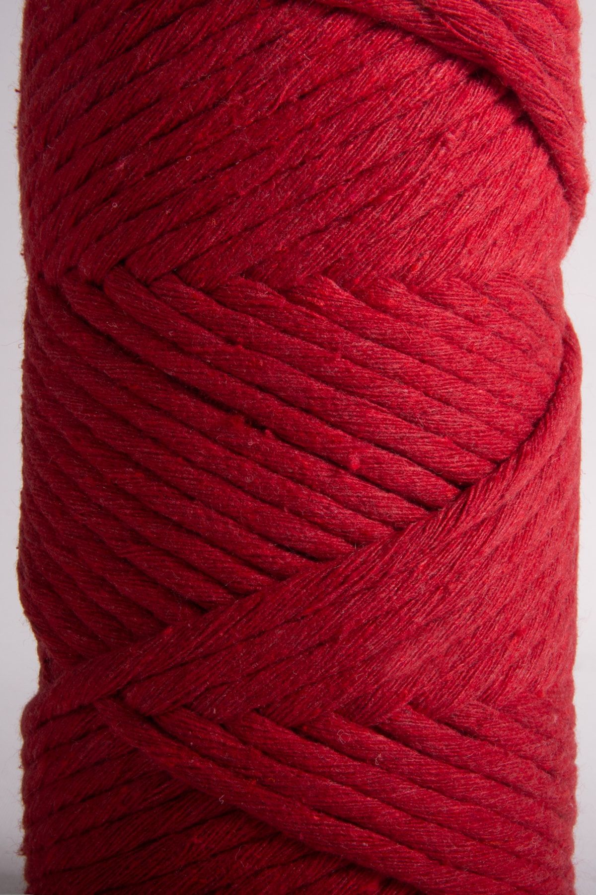SENSY-Premium Scanned Macrame Macrame Scannable Cotton Macrame Rope Red 3