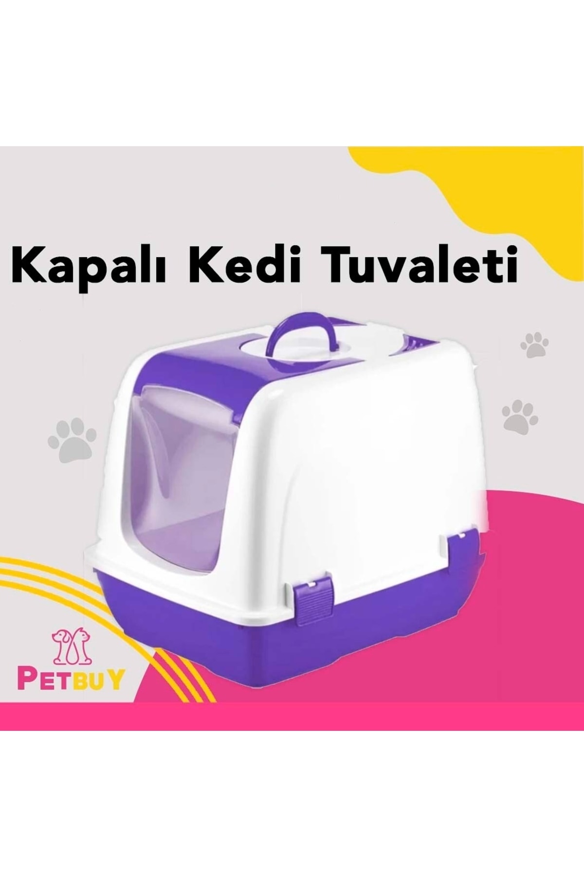 PET BUY Kapalı Kedi Tuvaleti