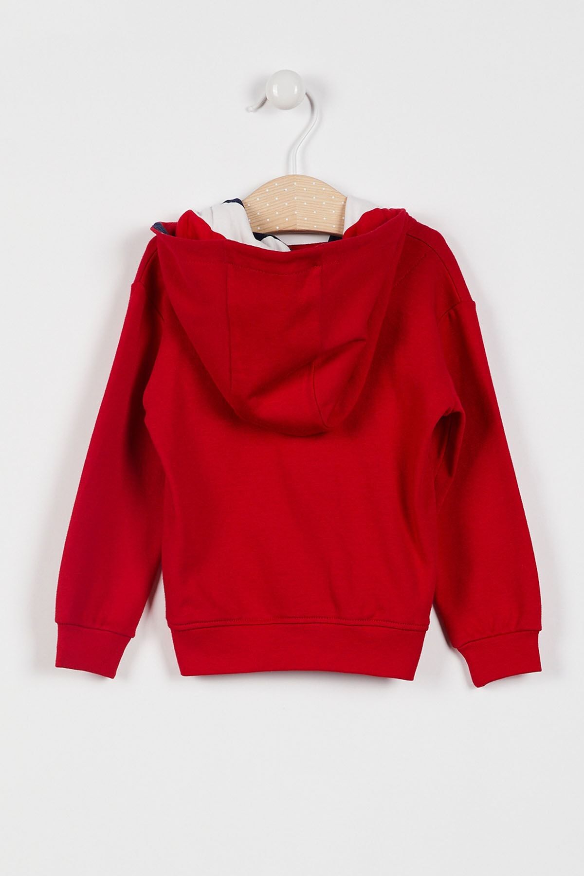 ژاکت کش باف پشمی نوزاد پسر راه راه راه راه مجوزدار U.S. Polo Assn.