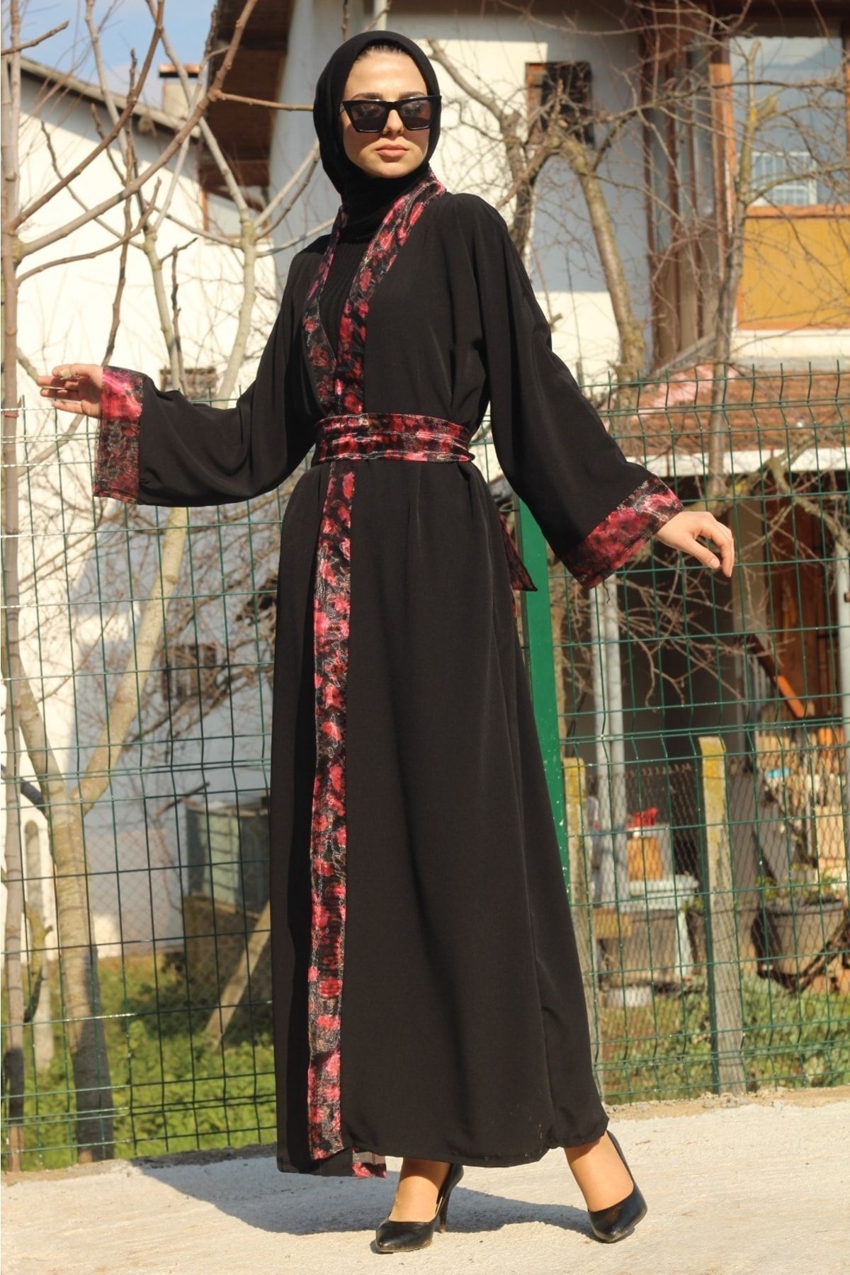 Abaya sale cap design