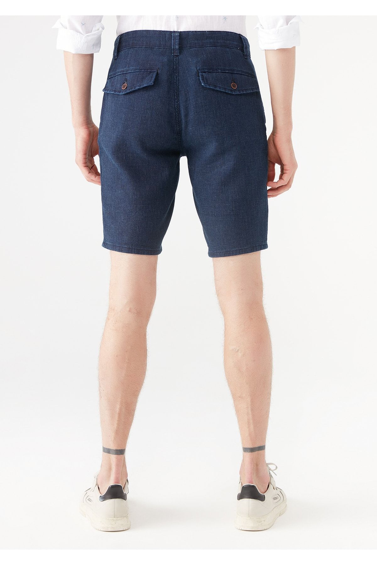Mavi Lacivert Gabardin Şort 0433918790 VB6784
