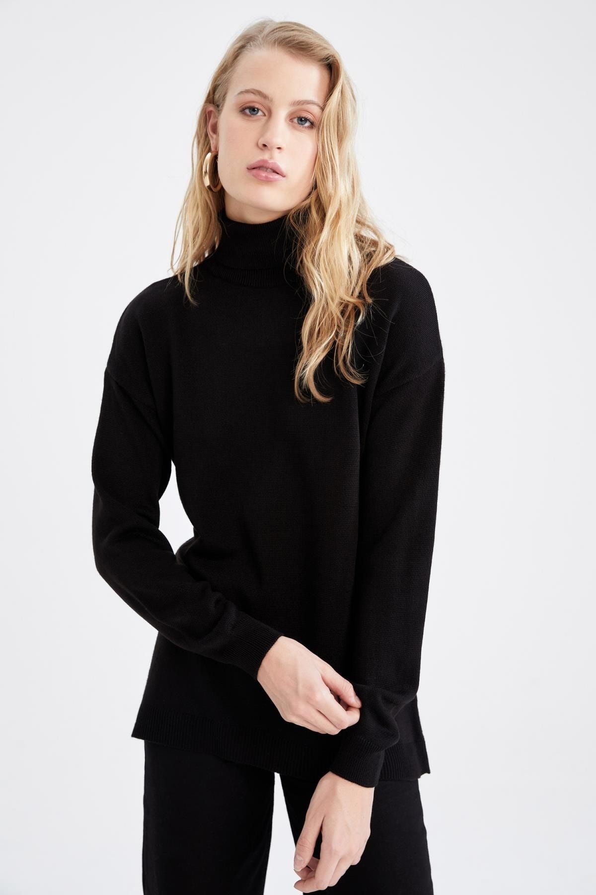 DeFacto Tunika Schwarz Regular Fit