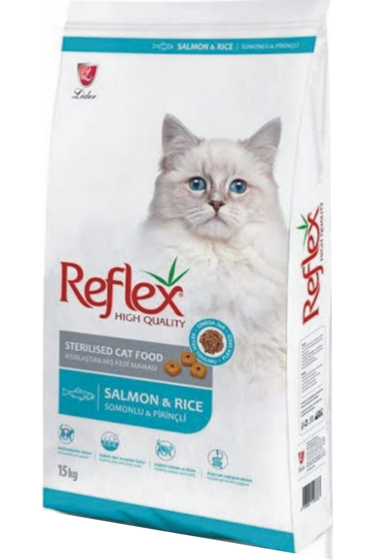 Reflex Sterilised Somonlu Prinçli Kısır Kedi Maması 15 Kg