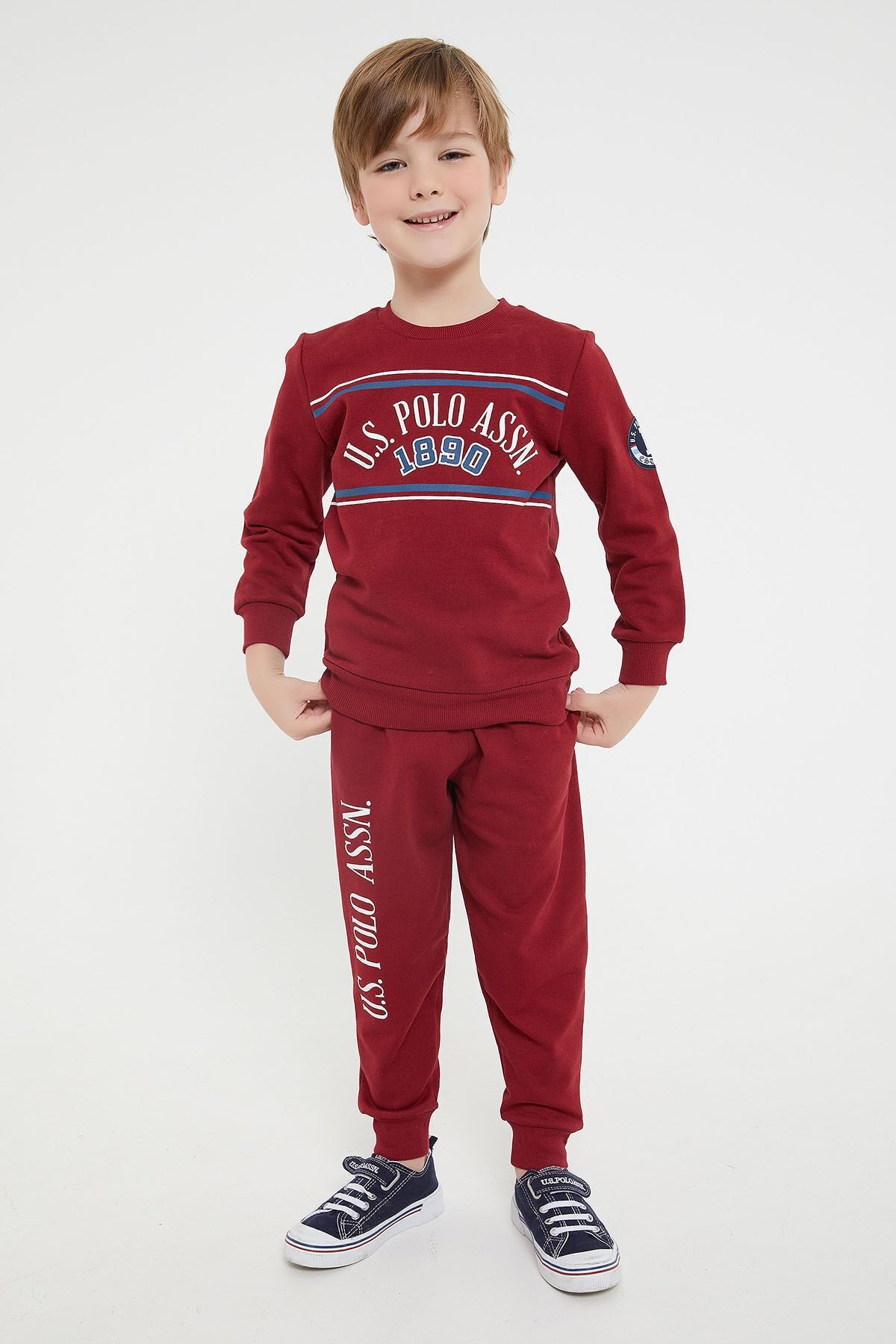 Polo hotsell tracksuit red