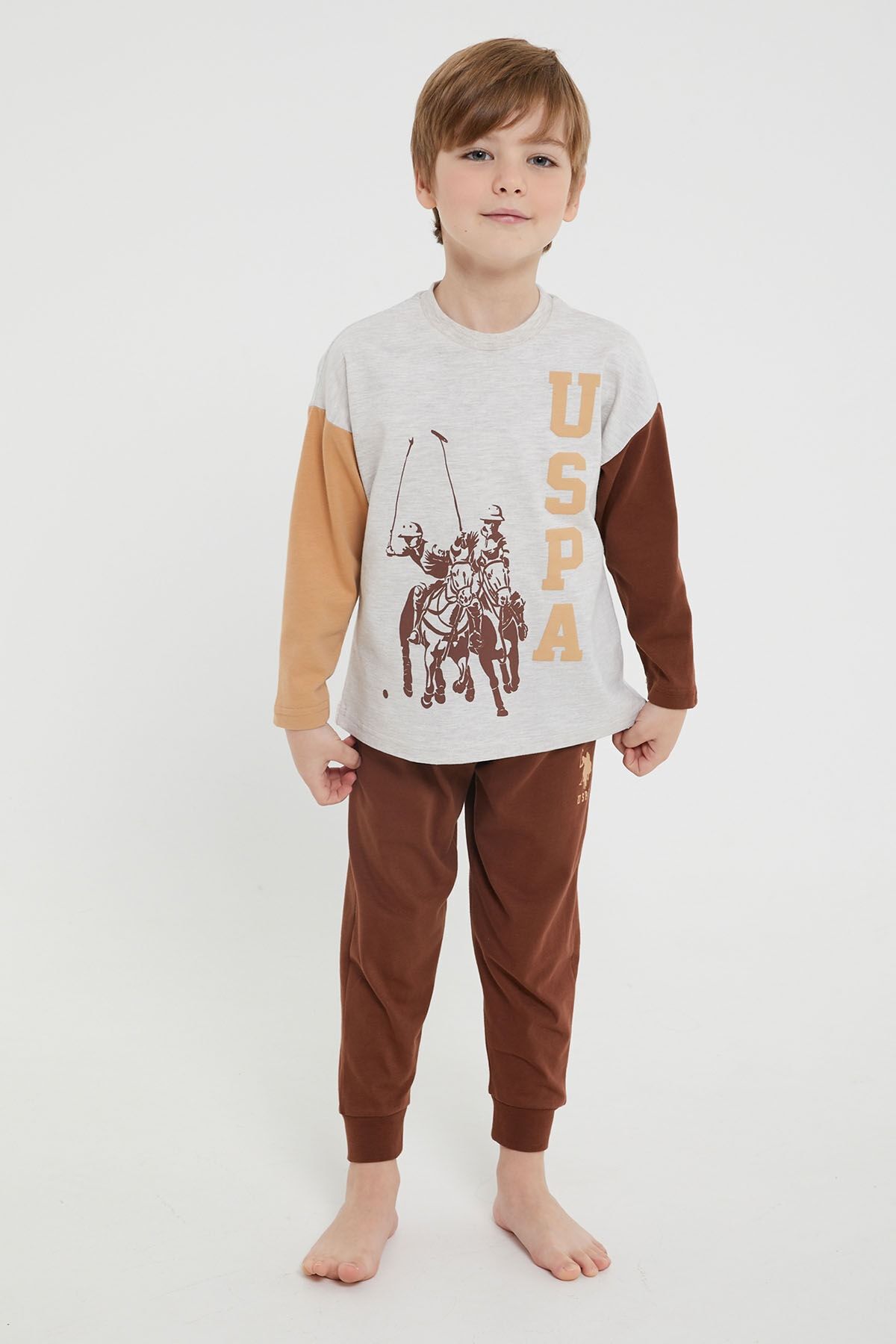 Boys store polo pajamas