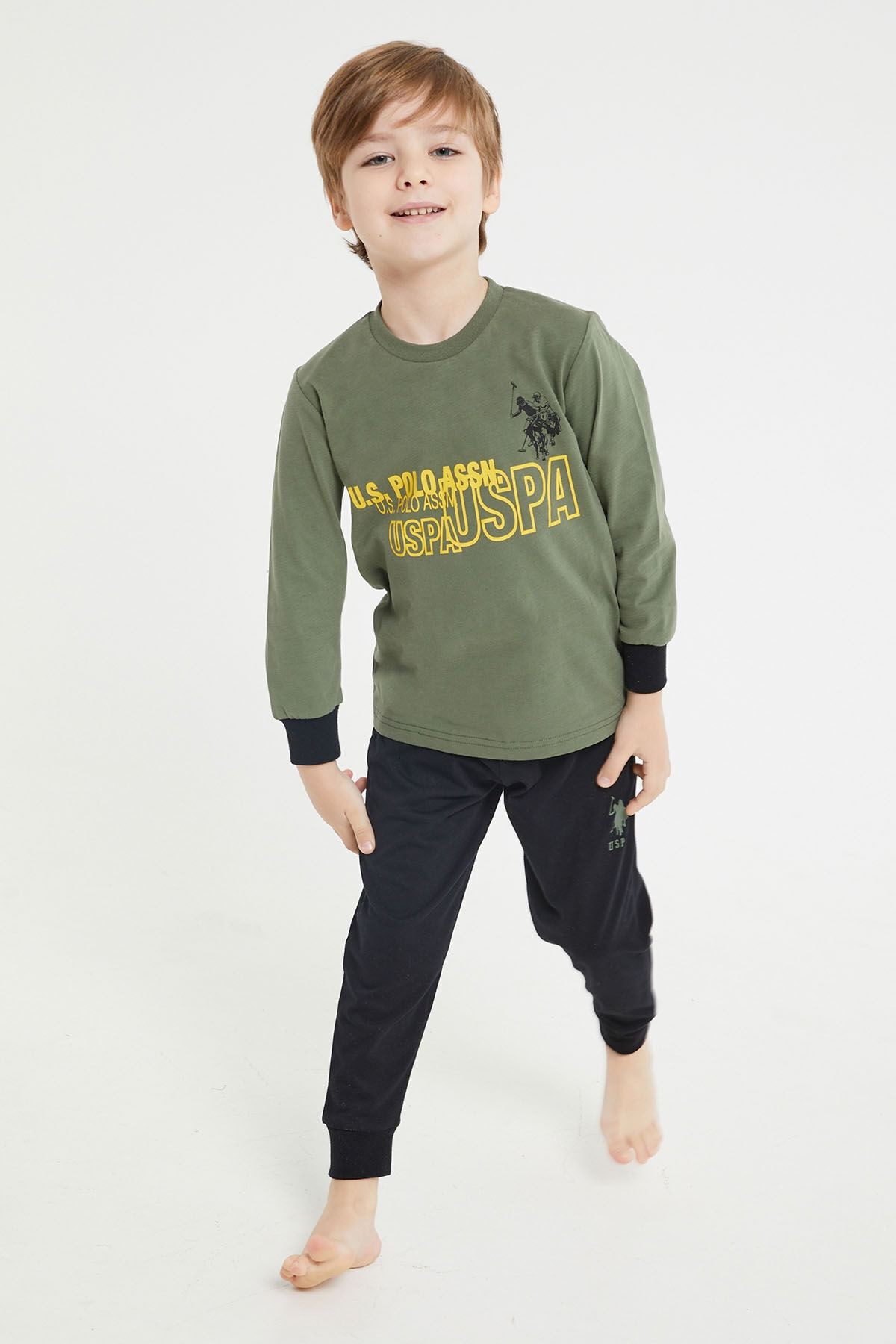 Polo sweat suit hotsell top and bottom