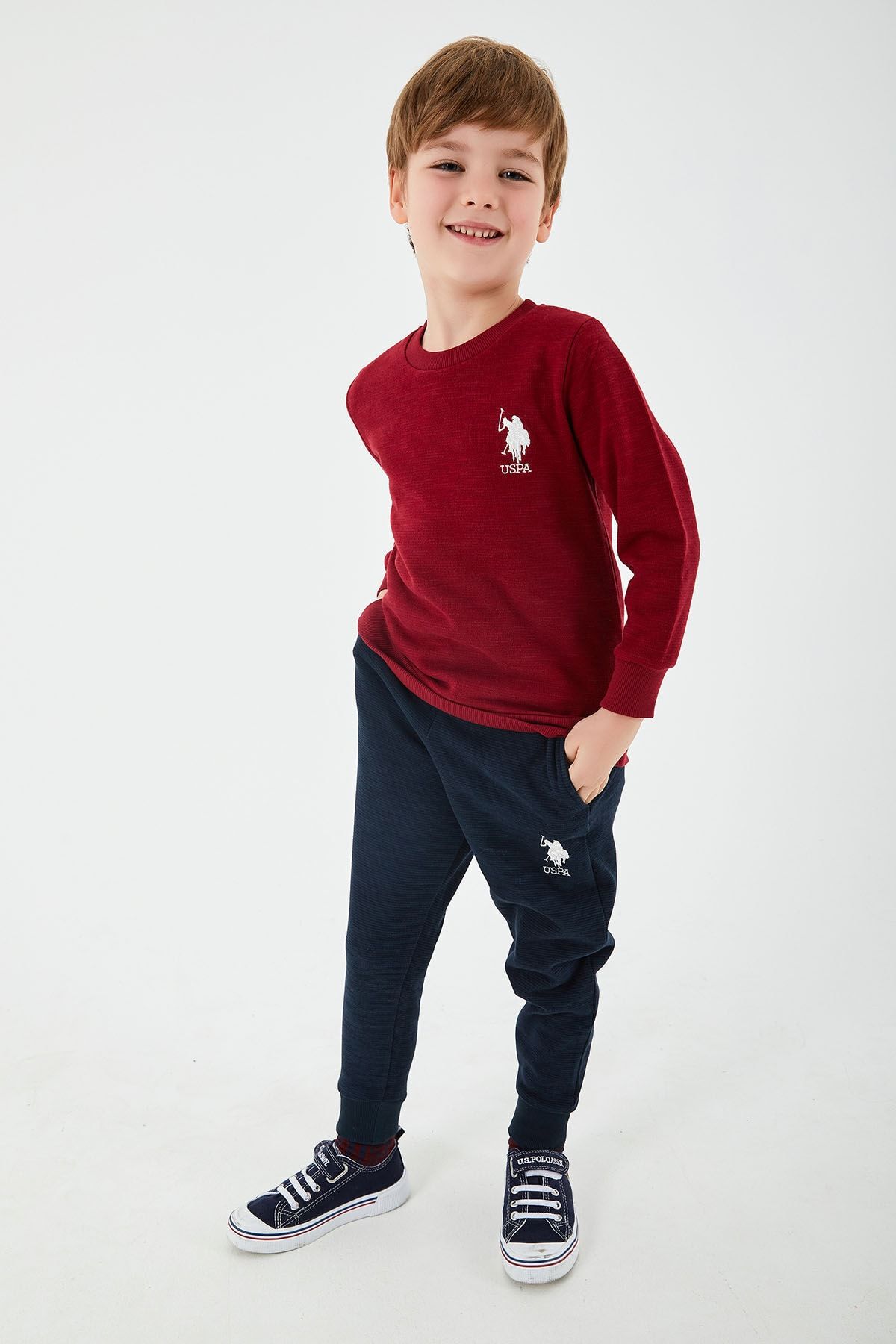 Polo tracksuit red best sale