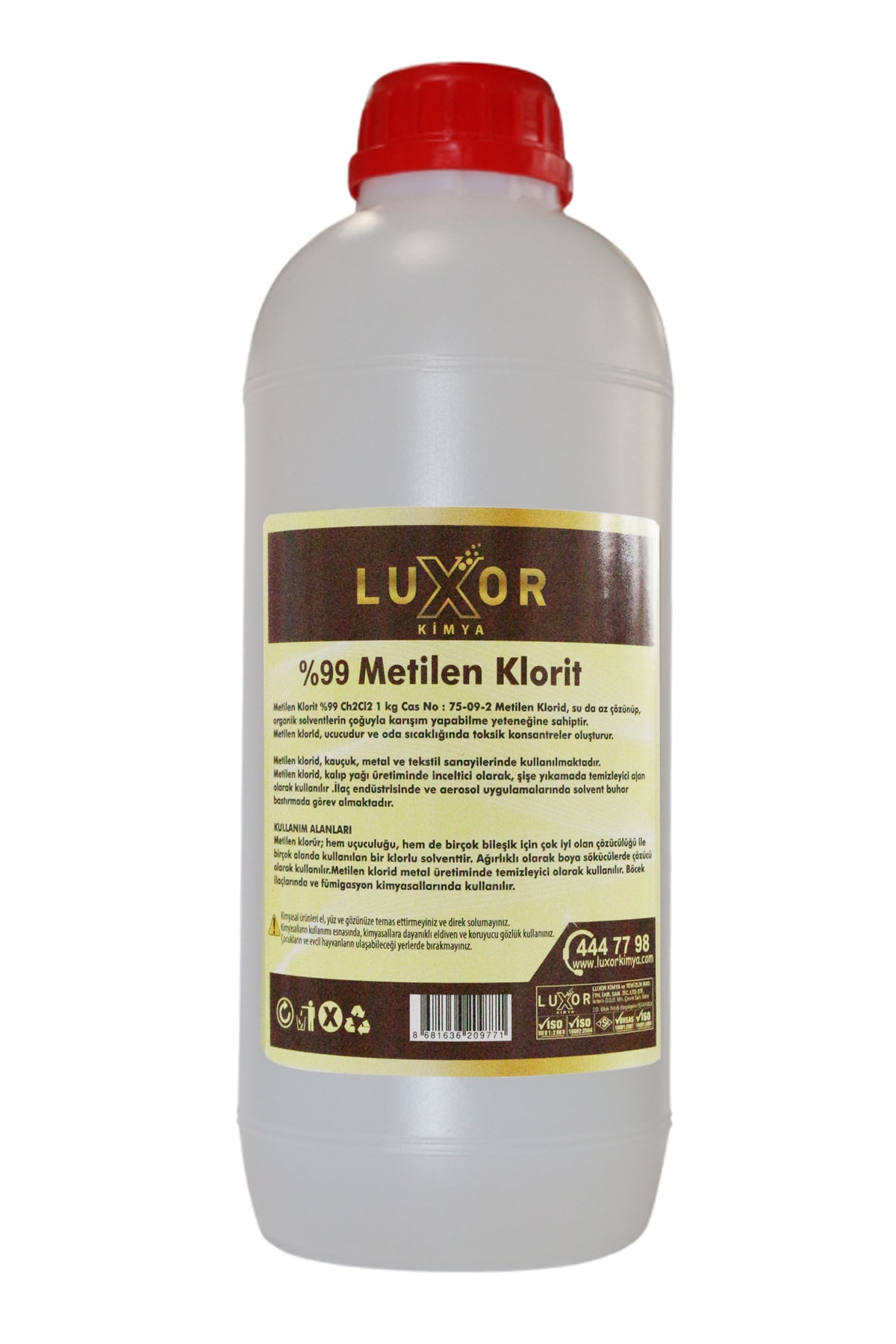 Chemistry 99% Methylene Chloride 1.5 kg