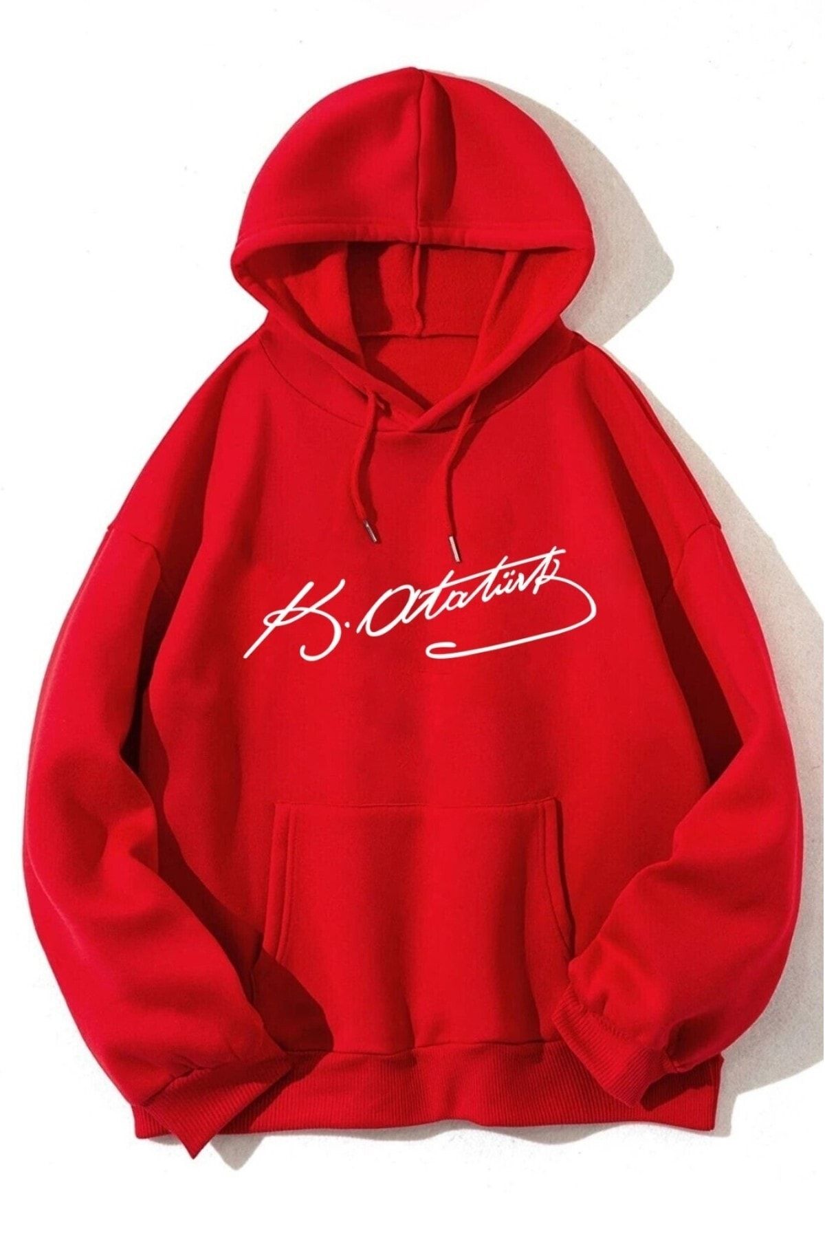 MODAGEN-Unisex 30. August Victory Day Special Atatürk signiertes Oversize-Sweatshirt 1